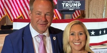 Brian Glenn and Marjorie Taylor Greene Engaged