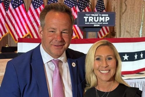 Brian Glenn and Marjorie Taylor Greene Engaged