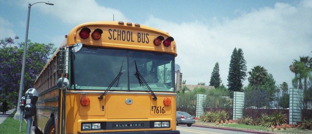 Electric School Bus Bursts Into Flames In LA