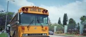 Electric School Bus Bursts Into Flames In LA