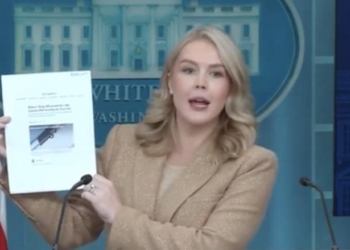 Karoline Leavitt Dropkicks Reporter Who Wrote Rosy Story About Biden’s Health, But Questioned Trump’s Fitness