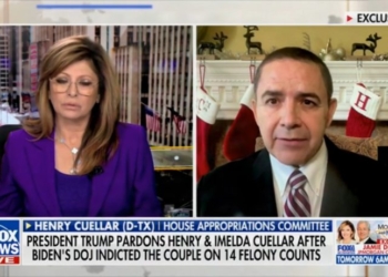 Pardoned Dem Rep. Henry Cuellar Claims Biden DOJ Attempted To Bribe, Entrap Him