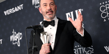Kimmel Wins Critics Choice Award, Thanks President ‘Donald Jennifer Trump’