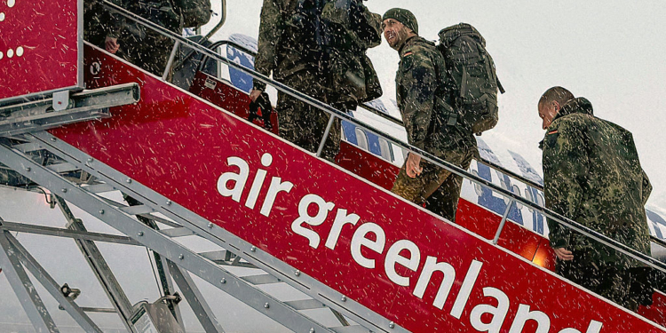 German Troops Exit Greenland Almost as Soon as They Arrive