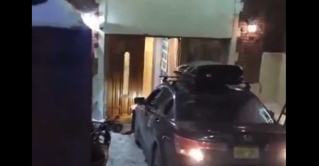 Watch: Car Rams Brooklyn Synagogue During Holy Celebration