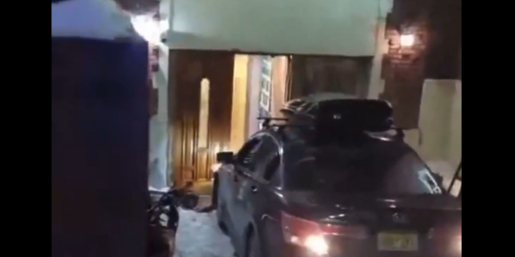 Watch: Car Rams Brooklyn Synagogue During Holy Celebration