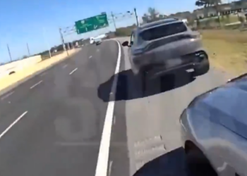 Watch: Excessive Speed Ends in Tears on Florida Road After Olympian Arrested