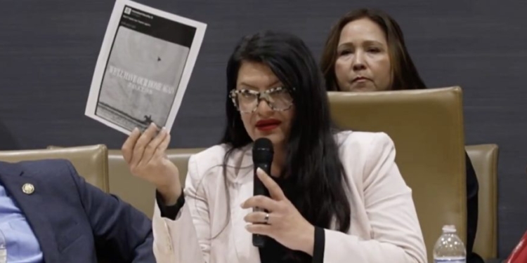 ‘As A Muslima’: Rashida Tlaib Blows Gasket Over ‘Neo-Nazi’ DHS Post Of Man Riding Horse