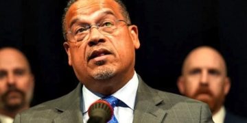 Attorney General Keith Ellison Comments On St. Paul Protest