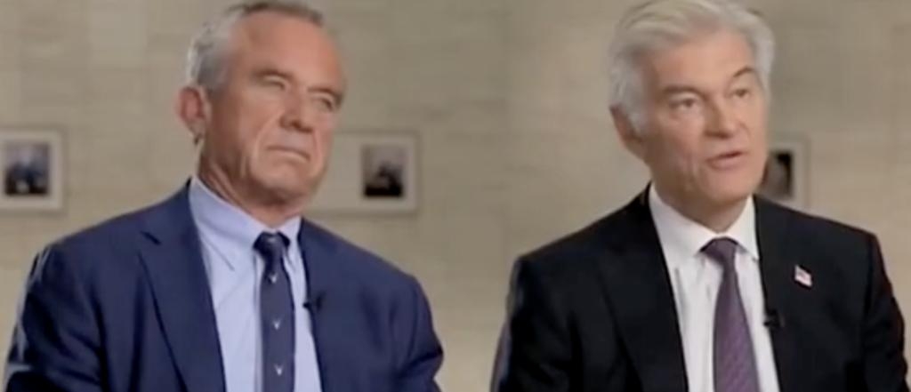 Dr. Oz Stunned By Trump’s ‘Deity’-Level Constitution And High Testosterone, RFK Jr. Says