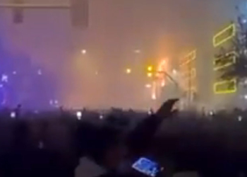 Iran’s Capital In Flames As Leader Blames Trump For Fiery Protests