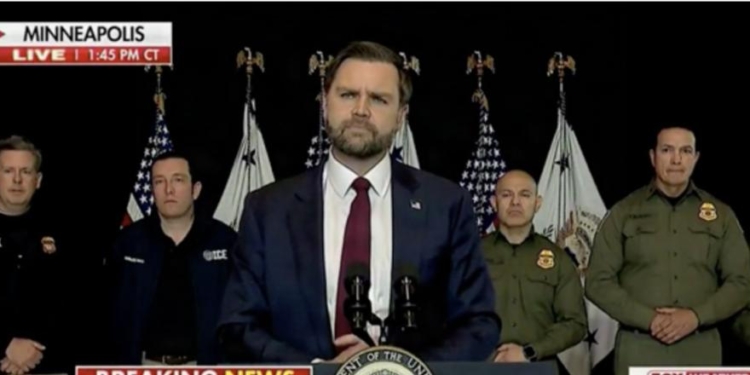 JD Vance Fires Back At Reporter Accusing ICE Of Arresting Five-Year-Old