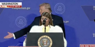 Nicki Minaj Declares Herself Trump’s ‘Number One Fan’ As She Shares Stage With President