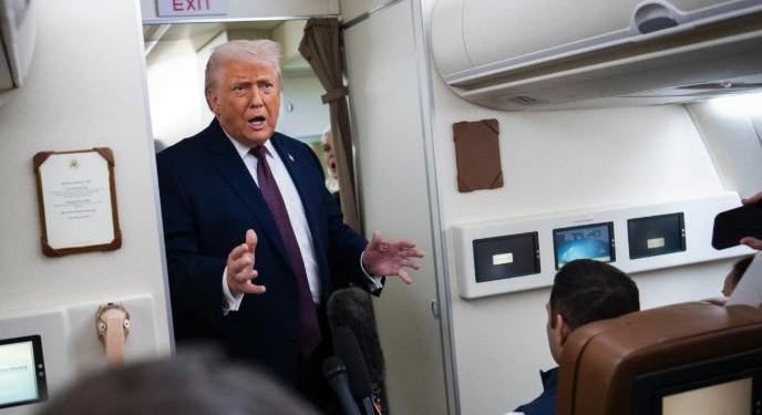 President Trump Tells Reporters That An ‘Armada’ Is Headed To Iran