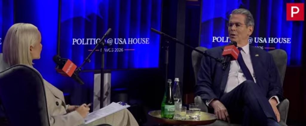 Scott Bessent Unleashes On Gavin Newsom For Calling Trump ‘T-Rex’ And Carrying Around Knee Pads