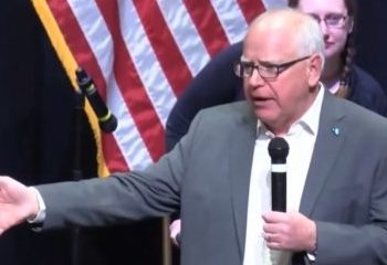 Tim Walz Tucks Tail, Vows To ‘Never’ Run For Anything Ever Again