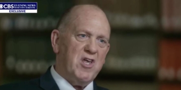 Tom Homan Takes CBS News’ Tony Dokoupil To Task For Asking ‘Where’s The Heart’ In Mass Deportations