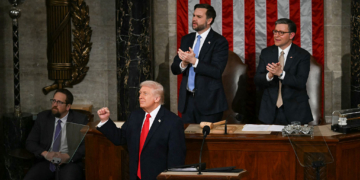 Trump Targets Dems Over Taxes in State of the Union Clash
