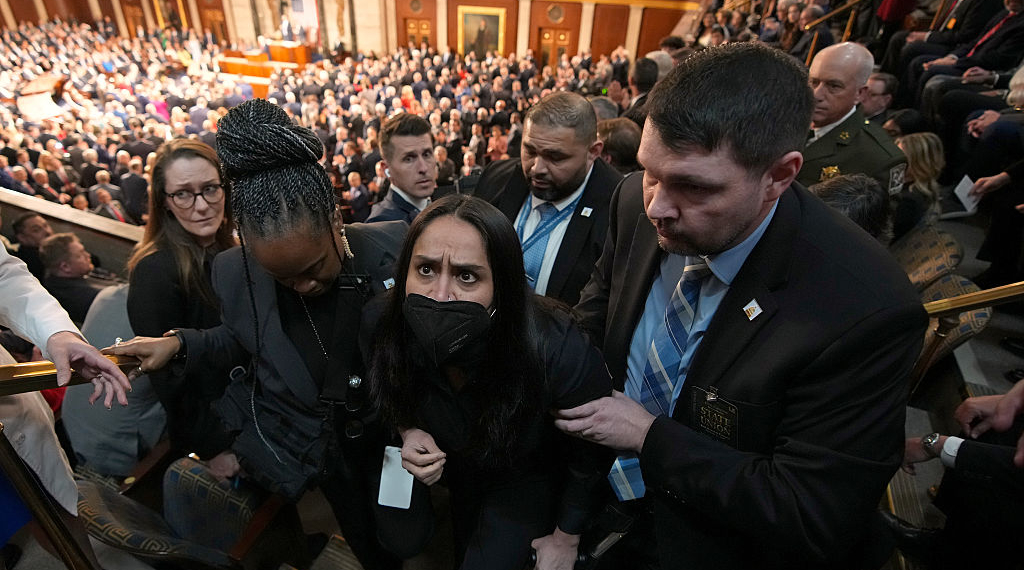 Omar: SOTU Guest Arrested by Capitol Police 
