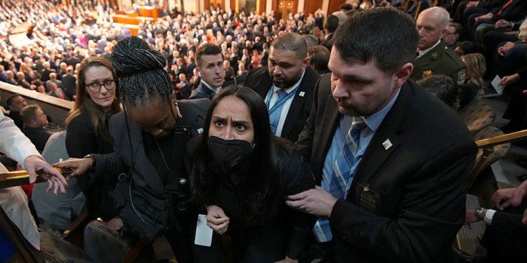 Omar: SOTU Guest Arrested by Capitol Police 