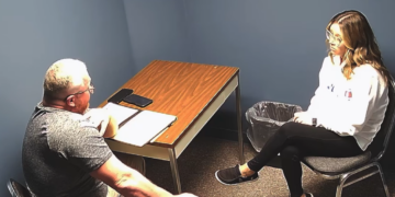 School Secretary Breaks Down in Interrogation Over Student Sex Allegations