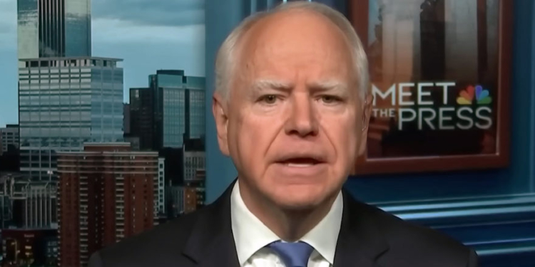 Angry Tim Walz Claims He’s Furious Over Fraud In His State — But Also That The Scandal Is Just Trump ‘Retribution’