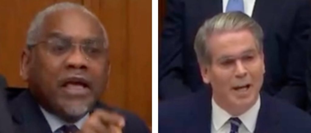 Chaos Ensues When Dem Rep Screams At Scott Bessent For A Minute Straight