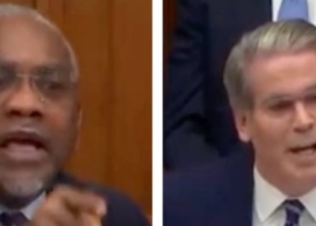 Chaos Ensues When Dem Rep Screams At Scott Bessent For A Minute Straight