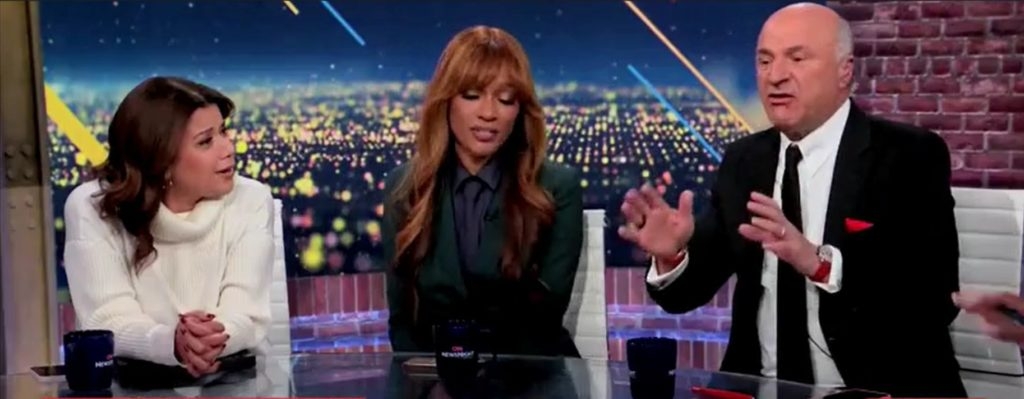 CNN Panel Melts Down After Kevin O’Leary Compares AOC’s Munich Word Salad To Kamala Harris