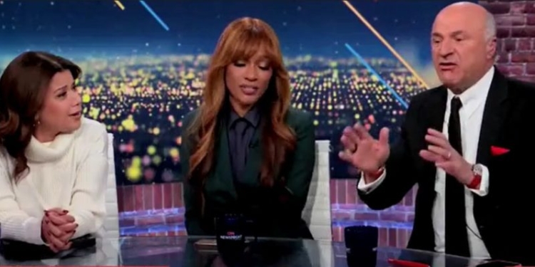 CNN Panel Melts Down After Kevin O’Leary Compares AOC’s Munich Word Salad To Kamala Harris