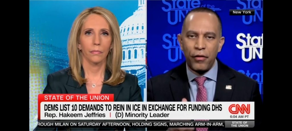 Dana Bash Puts Hakeem Jeffries On The Spot Over Democrats’ Voter ID Stance