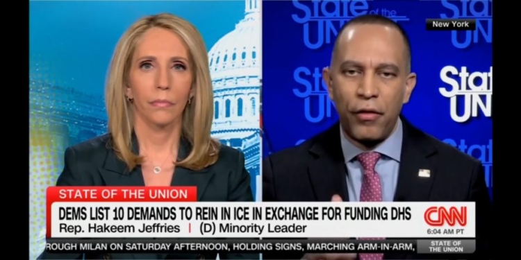 Dana Bash Puts Hakeem Jeffries On The Spot Over Democrats’ Voter ID Stance