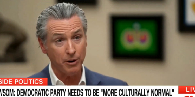 Gavin Newsom Admits Democrats Took Woke Politics Too Far