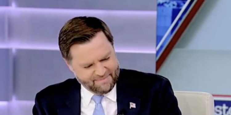 JD Vance Bursts Out Laughing At ‘Uncomfortable 20 Seconds’ Clip Of AOC