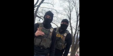 Left-Wing Karen Posts Video Of Her Verbally Abusing ICE Agents Tracking Illegal Alien Child Rapists