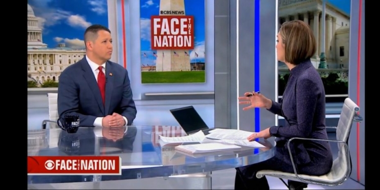 Margaret Brennan Appears Shocked GOP Rep Tony Gonzales Wants To Enforce The Law, Questions His Compassion