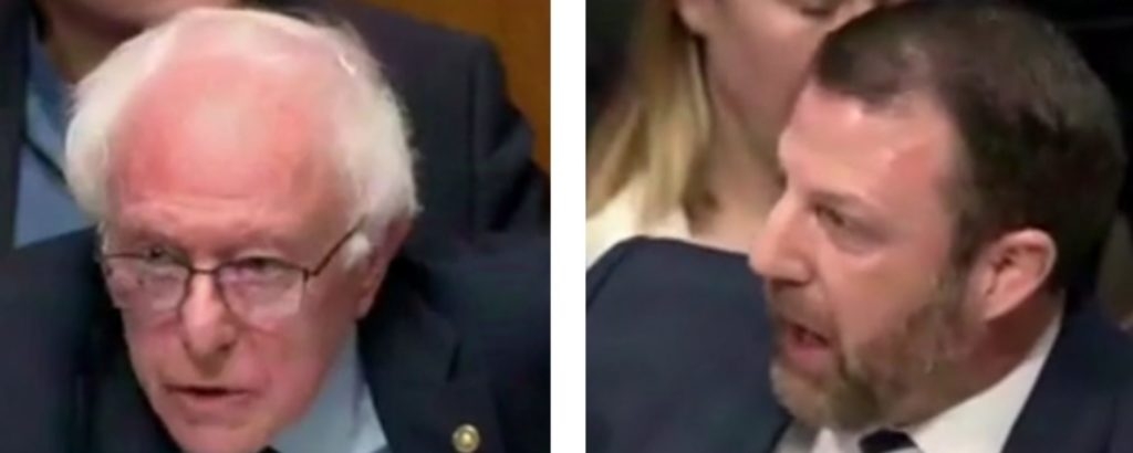 Markwayne Mullin Rips Bernie Sanders To His Face For Being Congressional Relic