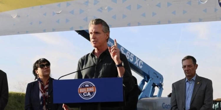 Newsom Faces Criticism Over High-Speed Rail Video Amid Project Delays