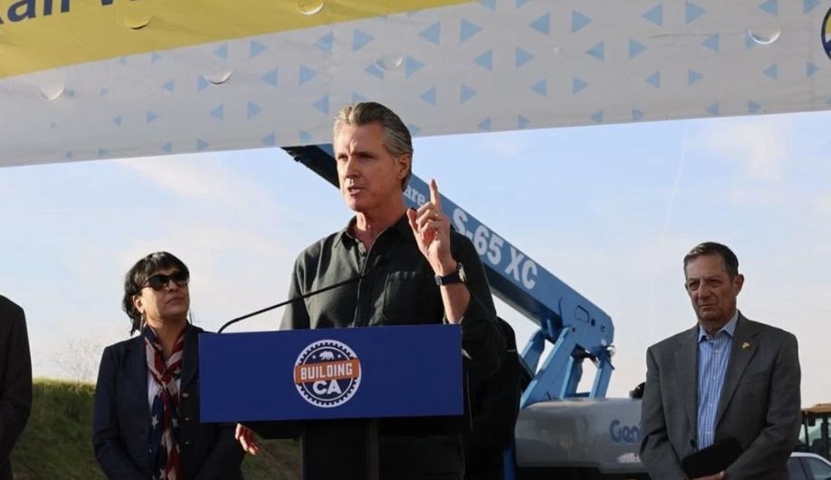 Newsom Faces Criticism Over High-Speed Rail Video Amid Project Delays