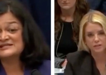 Sparks Fly When Far-Left Democrat Shouts At Pam Bondi About Epstein Files For 3 Minutes Straight