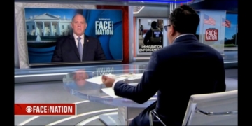 Tom Homan Spars With CBS Host Over ‘Unreasonable’ Demands To Unmask Federal Law Enforcement