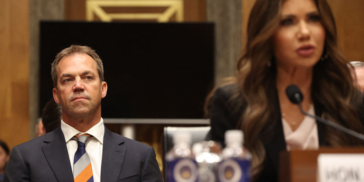 Fetish Website Images Allegedly Linked to Kristi Noem’s Husband Spark Controversy