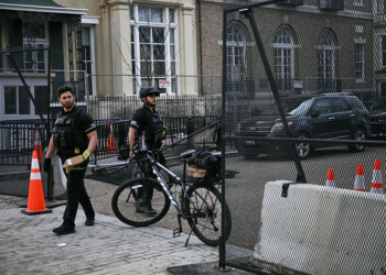 Van Crashes Through WH Barricade 