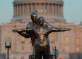 Trump, Epstein Satire Statue Erected in DC