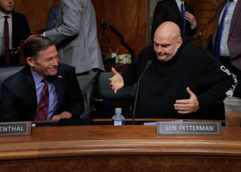 Fetterman Breaks Ranks To Advance Mullin In Tense Confirmation Vote