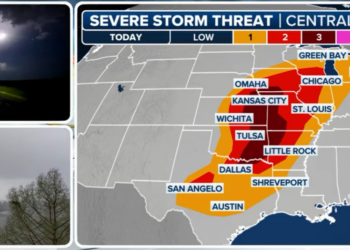 ‘Monster Hail’ And Tornadoes Threaten Millions Across Plains And Midwest