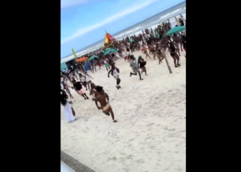 Watch: Gunfire Sparks Panic As Spring Break Crowds Flee Florida Beach