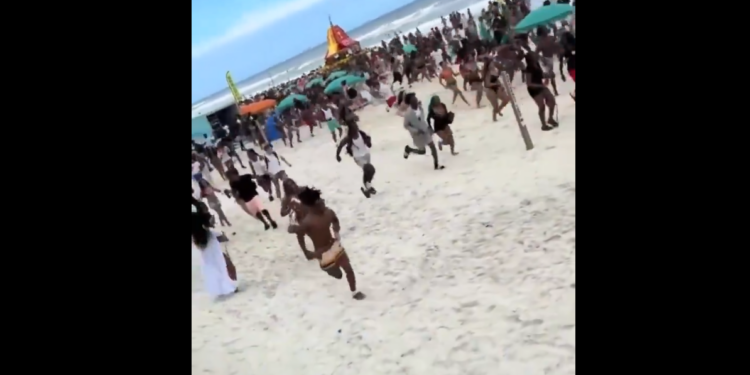 Watch: Gunfire Sparks Panic As Spring Break Crowds Flee Florida Beach