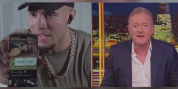 Piers Morgan Storms Off Show After Influencer Targets His Wife On Air