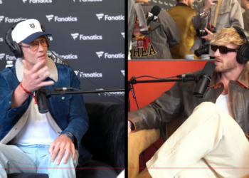 Watch: Tom Brady and Logan Paul Trade Barbs Ahead of Flag Football Clash